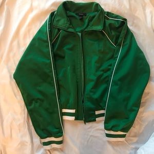Forever 21 Green Track Jacket